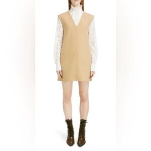 Chloé Stretch Wool Shift Dress Sz 36